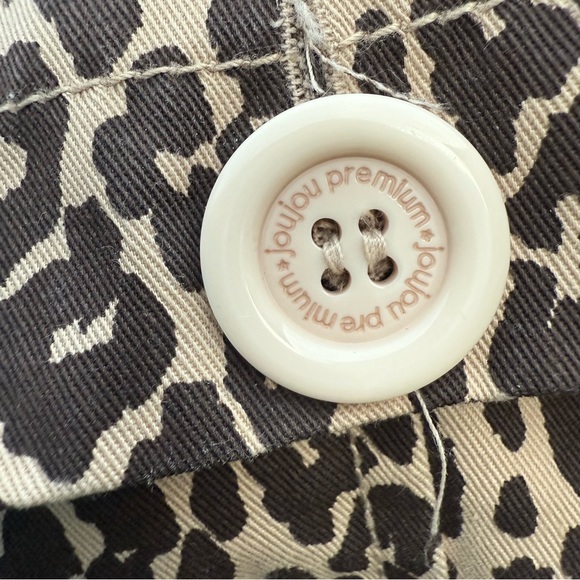 ✅PRELOVED✅Joujou Leopard Print Trench Coat (Girls Size 10/12 Medium) - Picture 6 of 7